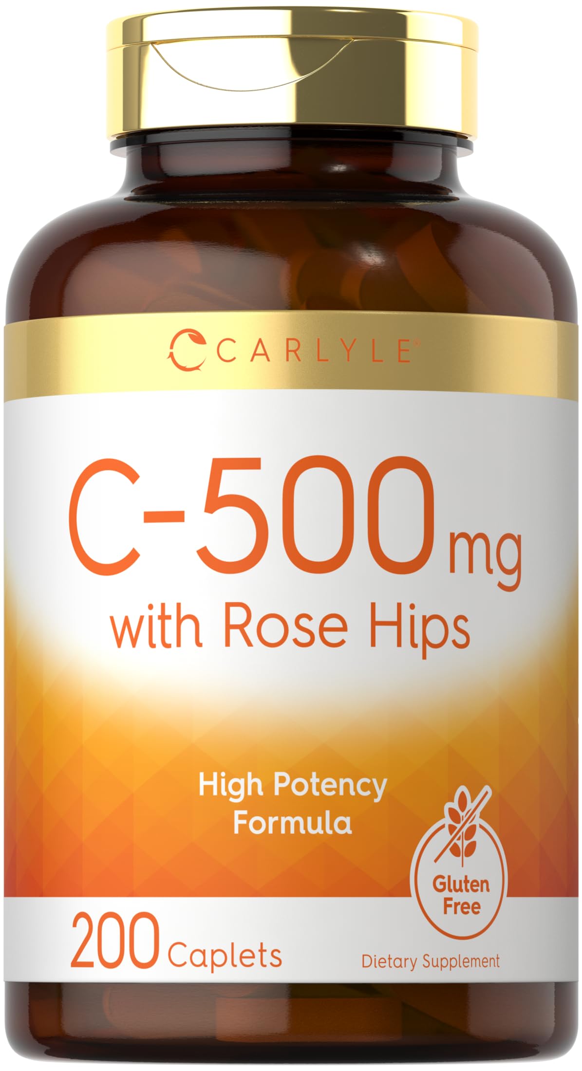 VITAMIN C 500mg WITH ROSE HIPS 6本 個人むけ